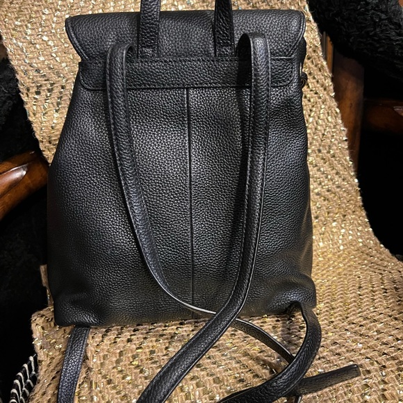 Kate Spade Black Pebbled Leather Backpack - Picture 3 of 11